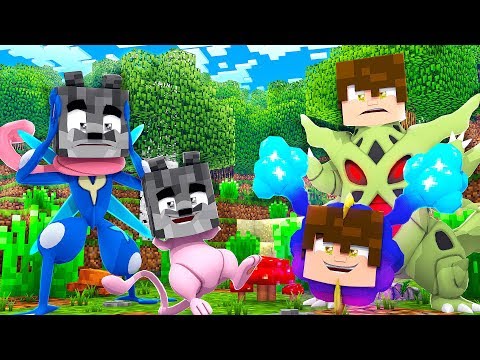 VIRAMOS dois POKÉMON LENDÁRIOS depois do GRENINJA e TYRANITAR no MINECRAFT