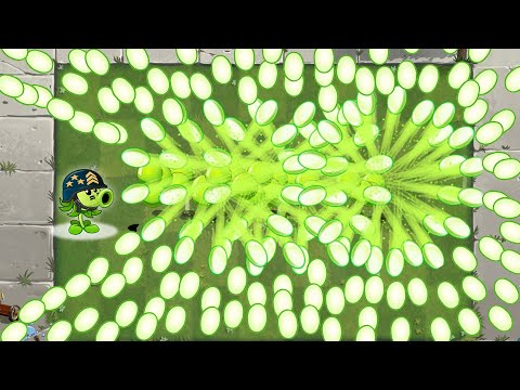 PVZ 2 Fusion - Every Plant Using Projectile Appease-Mint Max Level - Plants Vs Zombies 2