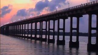 Sunrise at Pamban Bridge, Rameshwaram 