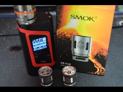 Smok V8 T10 Coil Review! TFV8 coils