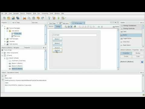 Video tutorial NetBeans e Java Construindo uma Calculadora Lição 1 ...