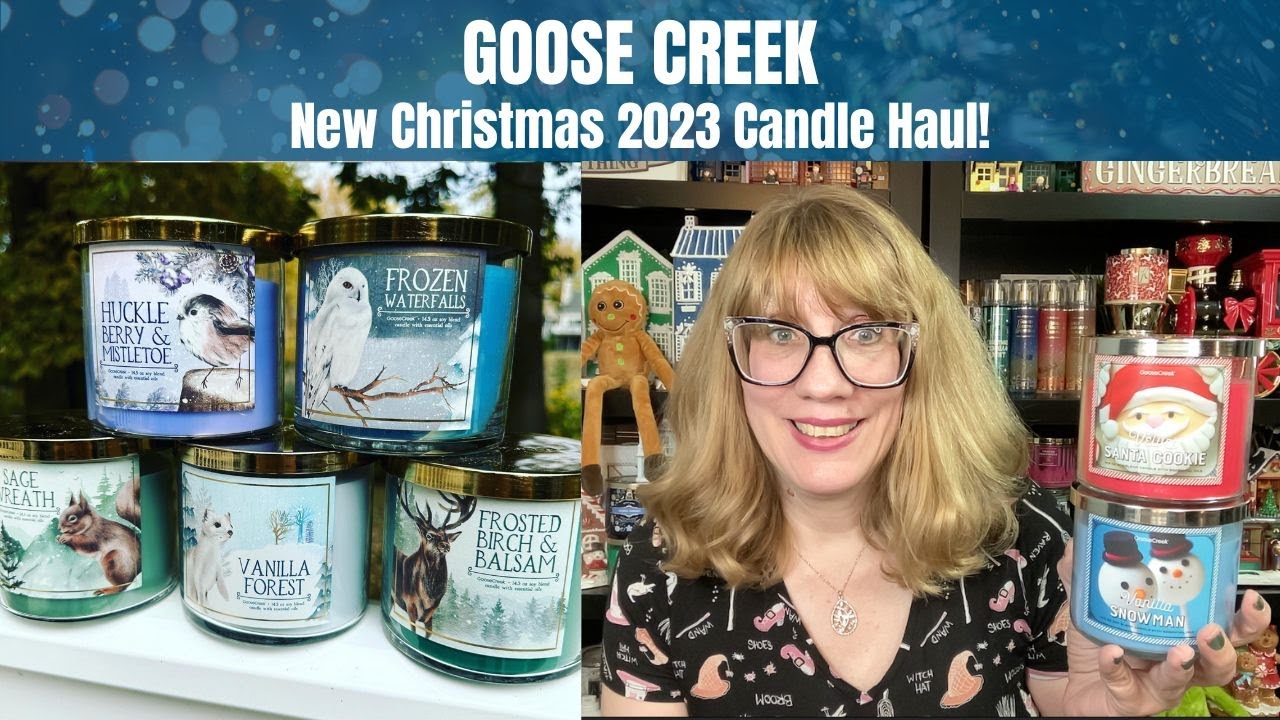 GOOSE CREEK New Christmas 2023 Candle Haul!