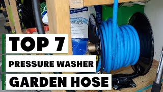 7 Best Garden Hoses for Pressure Washers – Heavy-Duty & Long-Lastin