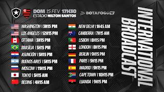 AO VIVO COM IMAGENS | Botafogo x Flamengo | Quartas de Final Carioca