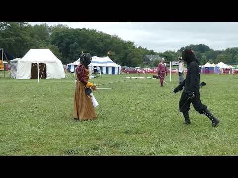 Tora Taka vs Lyonet de Covenham.  Pennsic 51 Known World Baronial Champions Tourney 8.7.24