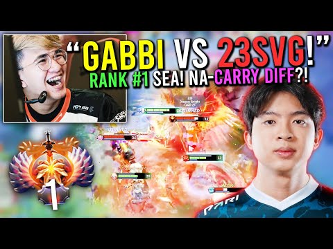 "GABBI vs RANK 1 SEA 23SAVAGE!" - CARRY DIFF MALALA?! (Feat. CHIP PALOS!)🤣