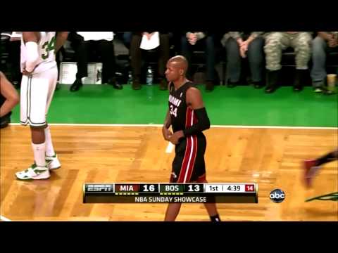 Ray Allen TD Garden Boston Entrance - Heat @ Celtics 1/27/2013