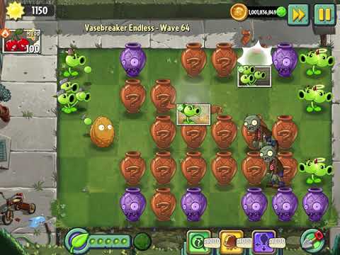 Plants vs. Zombies 2: Vasebreaker: Endless - Wave 61-70