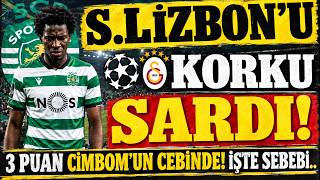 GALATASARAY'A SPORTİNG LİZBON MÜJDESİ! 3 PUAN CEPTE, ÇÜNKÜ...