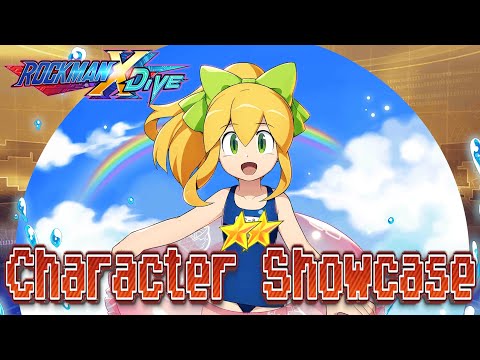 Swimsuit Roll Character Showcase - Mega Man X DiVE