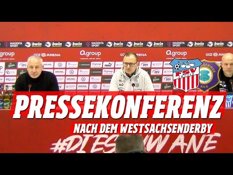 FSV TV | Pressekonferenz | FSV Zwickau - FC Erzgebirge Aue 0:2 (0:0)