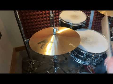 Zildjian K Light 15" Hi Hats T-1110g B-1226g w/ video demo of actual cymbal for sale image 2