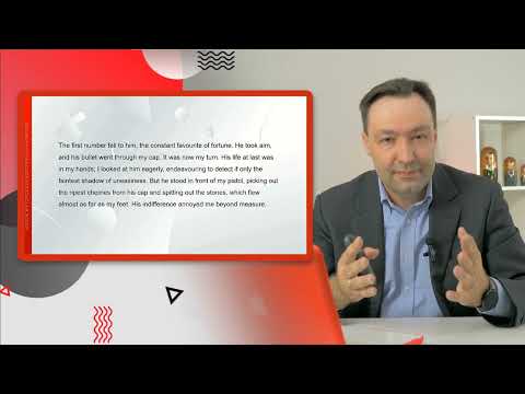 Lecture 1. Alexander Pushkin. The Shot