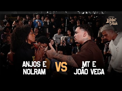ANJOS E NOLRAM X MT E JOÃO VEGA - 2ª FASE - BATALHA DO COLISEU - EDIÇÃO DE DUPLAS #233