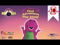 Barney Home Video Barney S First Adventures Play Along