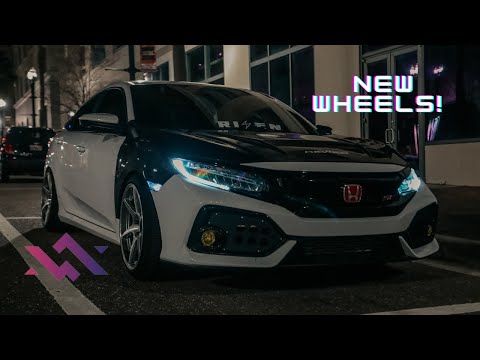 10th Gen Civic Si gets new WHEELS! (Anovia Titans)