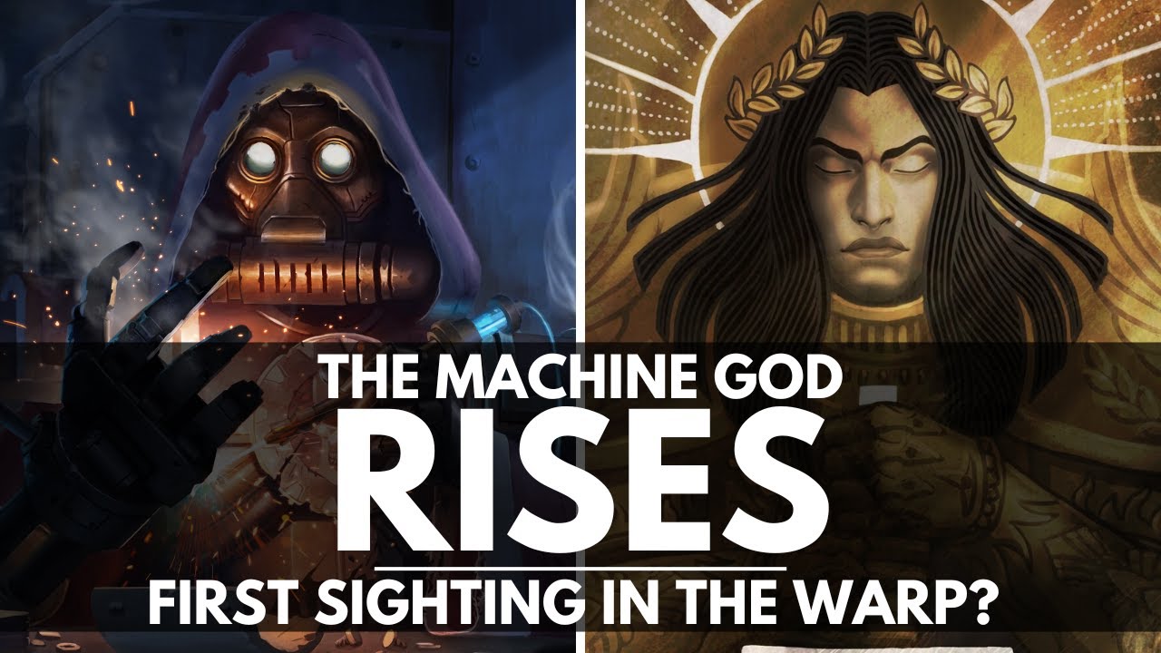 RISE OF THE MACHINE GOD! FIRST SIGHTING WITHIN THE WARP?