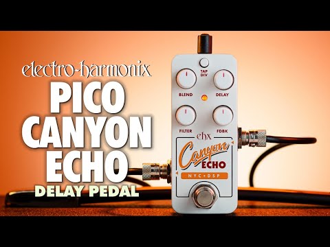 Electro-Harmonix Pico Canyon Echo Digital Delay 2023 - Present - White image 2