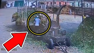 He tried to inspect a working Industrial Machine... Then THIS Happened!