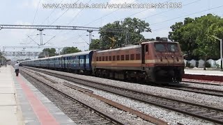 preview picture of video 'I cant Believe This, Do You: Daily Diesel Hauled Sabari Headed By Electric Loco WAP4.'