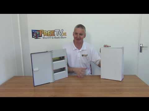 Metal Electrical Enclosure (18 Modules, 2 Rows)