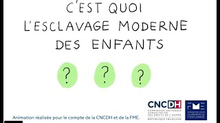 L’esclavage moderne des enfants, c’est quoi ? - 1 jour, 1 question