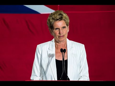 Kathleen Wynne resigns as Ontario Liberal Party leader