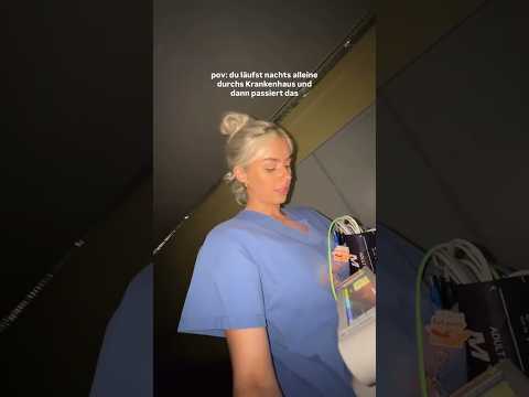 I'm already scared alone in the dark 😭#nurse #shorts #skim