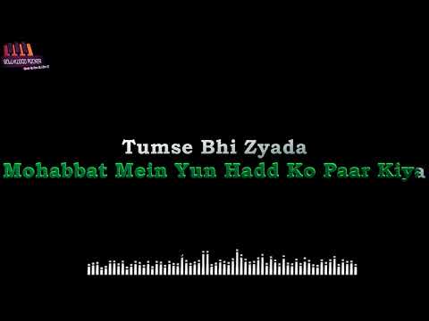 Tumse bhi Zyada karaoke|Tadap|Arijit Singh