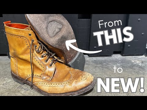 Allen Edmonds Boot Restoration | Total Transformation