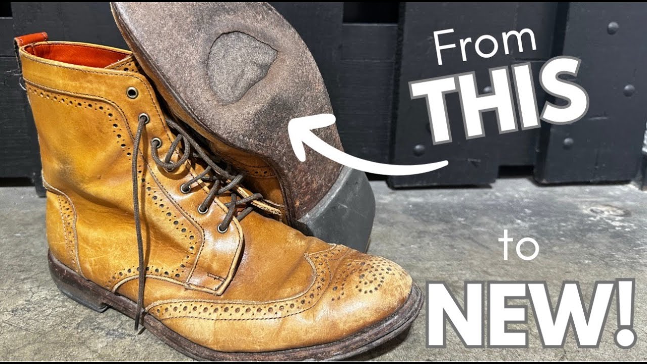 Allen Edmonds Boot Restoration | Total Transformation