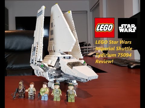 LEGO Star Wars Imperial Shuttle Tydirium 75094 Review!