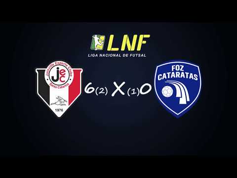 LNF2017 - Semifinais - Volta - Gols - Joinville 6(2) x (1)0 Foz Cataratas