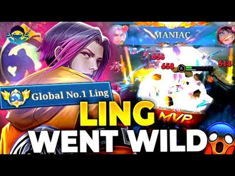 Ling Went Absolutely INSANE! 🤯 Triple Kills and Maniac! 🔥