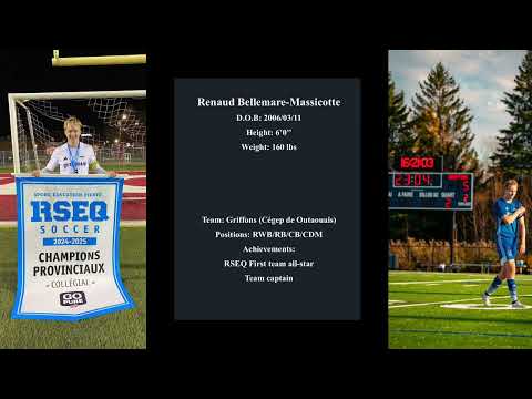 Renaud Bellemare Highlight Video