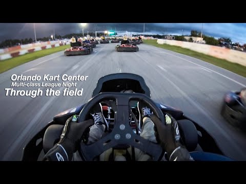 Orlando Kart Center Multi-Class League Night 2021
