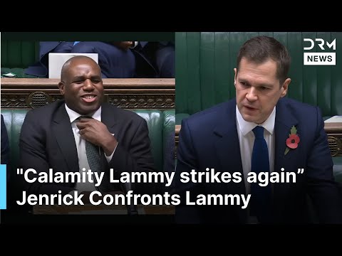 Shadow Secretary Jenrick Hits Out at Justice Secretary | DRM News | AC1F