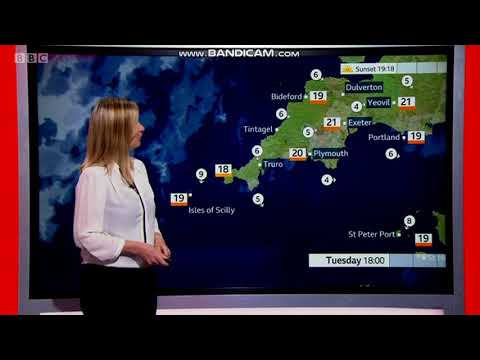 Emily Wood BBC ONE Spotlight weather September 21st 2021 HD