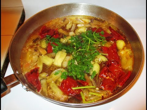 Caldo Gallo de Xoconostle (Guisado) Estilo Guanajuato