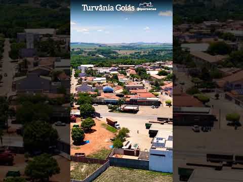 TURVÂNIA GOIÁS, PROJETO VISÃO AÉREA - VISTA GERAL DA CIDADE PARTE 02/04.