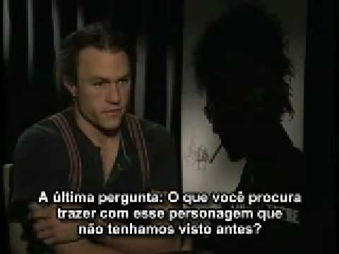 Heath Ledger fala sobre o Coringa