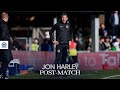 Jon Harley post-match | Wycombe Wanderers 1-3 Pompey