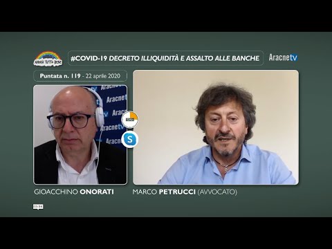 Marco PETRUCCI<br/>Decreto illiquidità e assalto alle banche