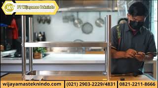 Rak Dapur Stainless Tambahan yang dipasang diatas meja / Extra Shelf For Worktable EWT-10 / EWT-12 / EWT-15 / EWT-18 / EWT-20 Table Top Self