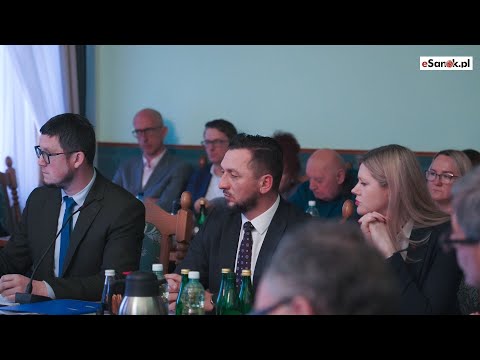 SANOK: Sesja Rady Miasta. OGLĄDAJ NA ŻYWO