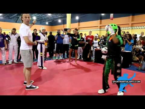 Ashley Dahlquist vs Melanie Ortiz - Women's Sparring - US Open 2014