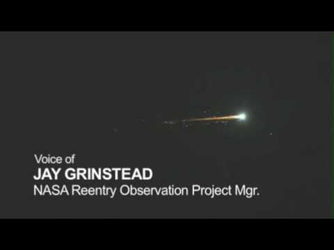 Video  Hayabusa Spacecraft's Fiery Return From Asteroid