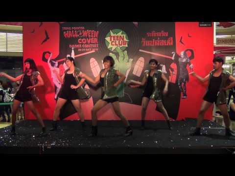 141030 VICTORIA cover KARA - Jumping + Lupin @Teen Pointer Halloween 2014 (Audition)