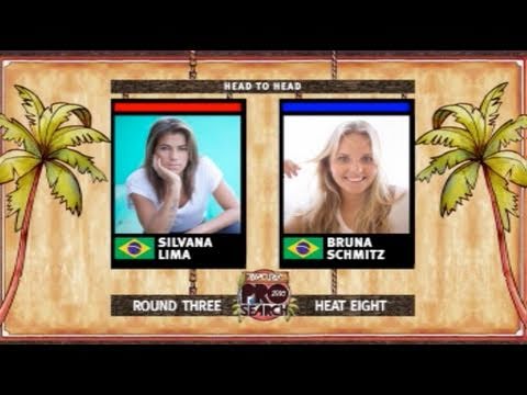 Round 3, Heat 8 - Silvana Lima vs Bruna Schmitz