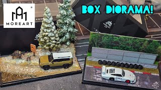Moreart Diorama, Perfect for your Diecast Cars, 1/64 scale. Nurbergring And Off-road ✅️